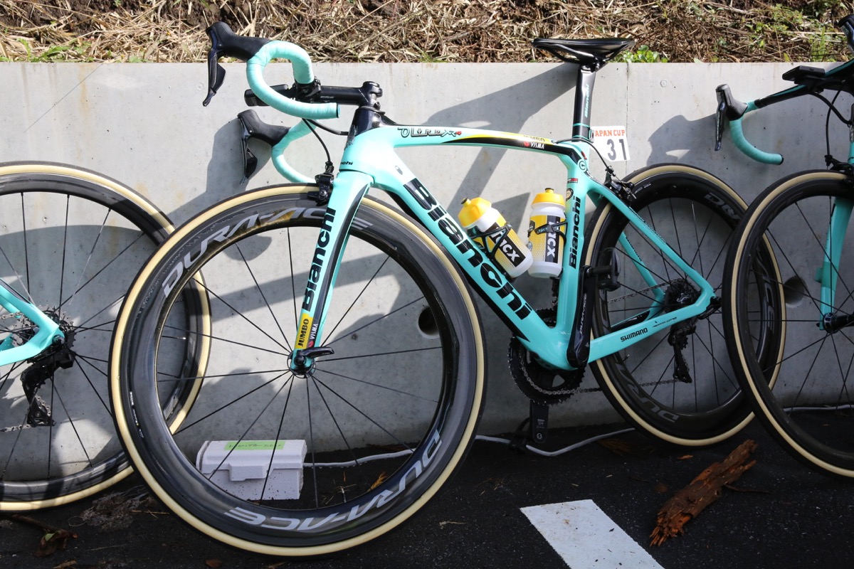 こちらは2度山岳賞を獲得したクーン・ボウマン(オランダ)のOLTRE XR4