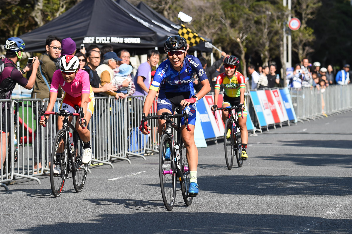 3人のスプリントを制した植竹海貴（Y's Road）が今季4勝目