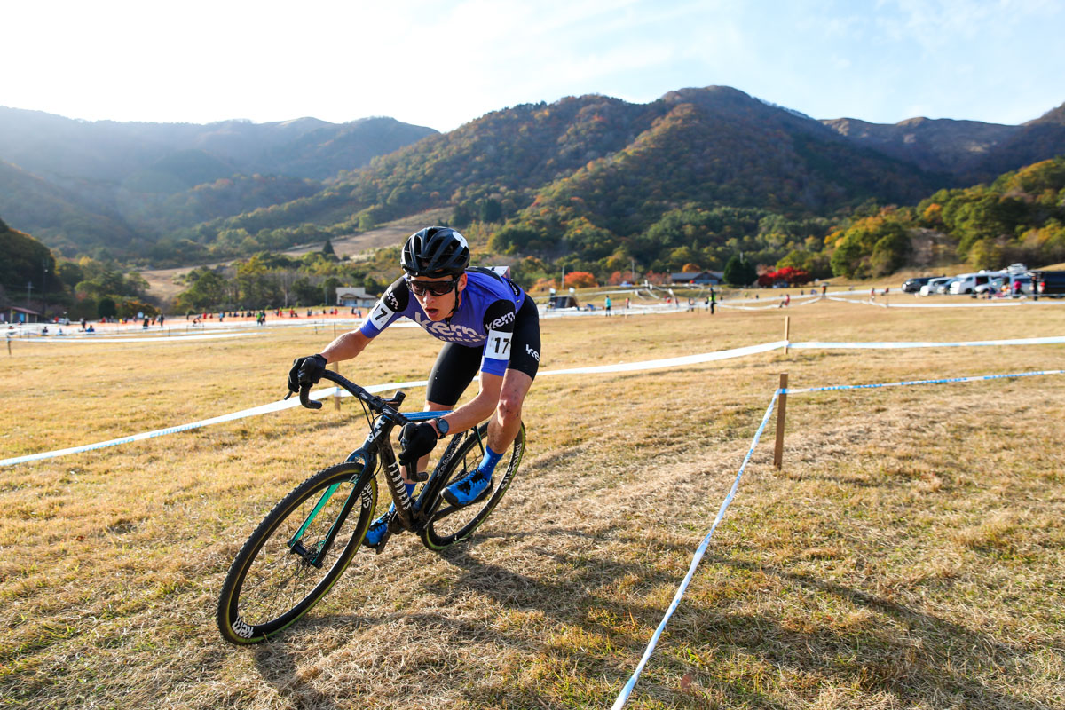 男子エリート　マキノと野辺山を転戦予定のダニエル・テイラー（オーストラリア、Ballarat/Sebastopol CC）