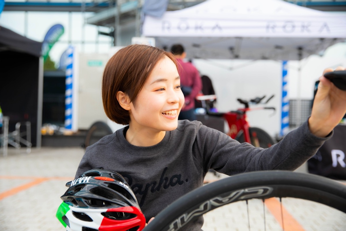 高級ロードバイクの走りに思わずうっとり?