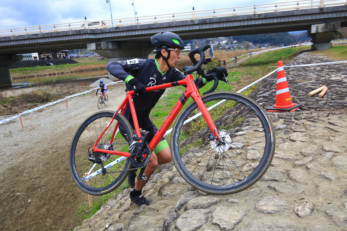 シクロクロスも本格的に参戦している落合友樹さん(TeamRuedaNAGOYA)