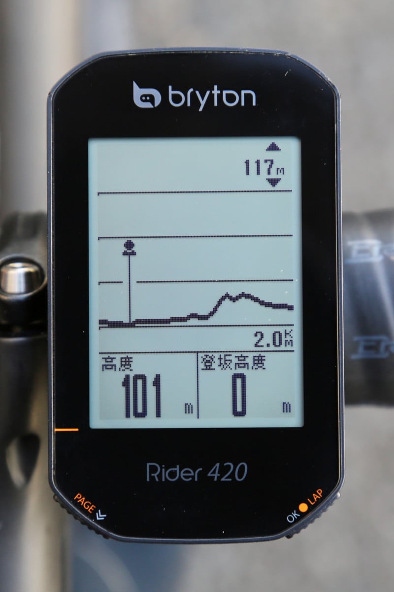ブライトン ライダー420E GPS サイクルコンピュータ（付属センサー無） バイクウエア/装備 高い素材