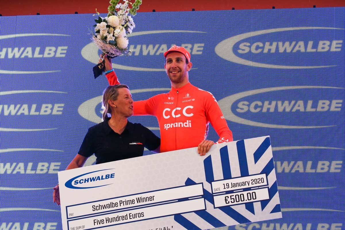 中間スプリント賞を獲得したヨセフ・チェルニー（チェコ、CCCチーム）