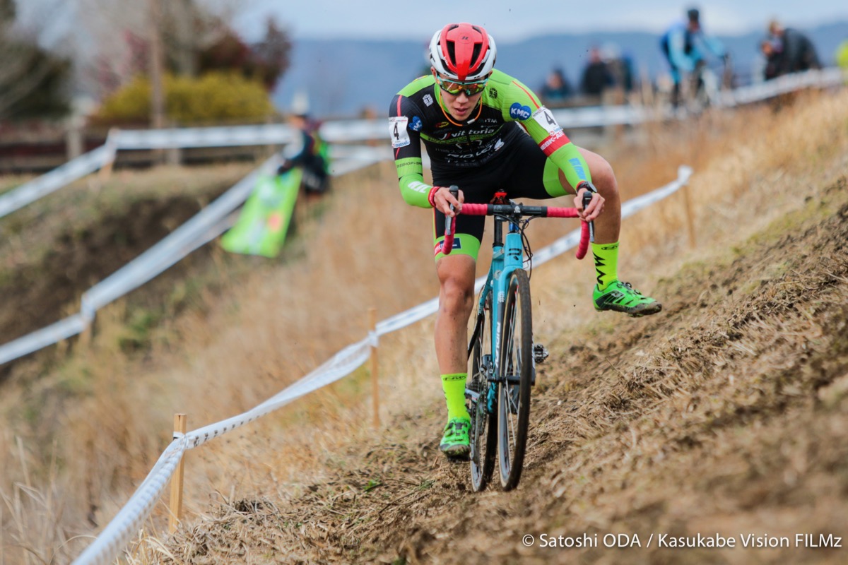 UCI Men Elite 2位積田連（SNEL CYCLOCROSS TEAM）