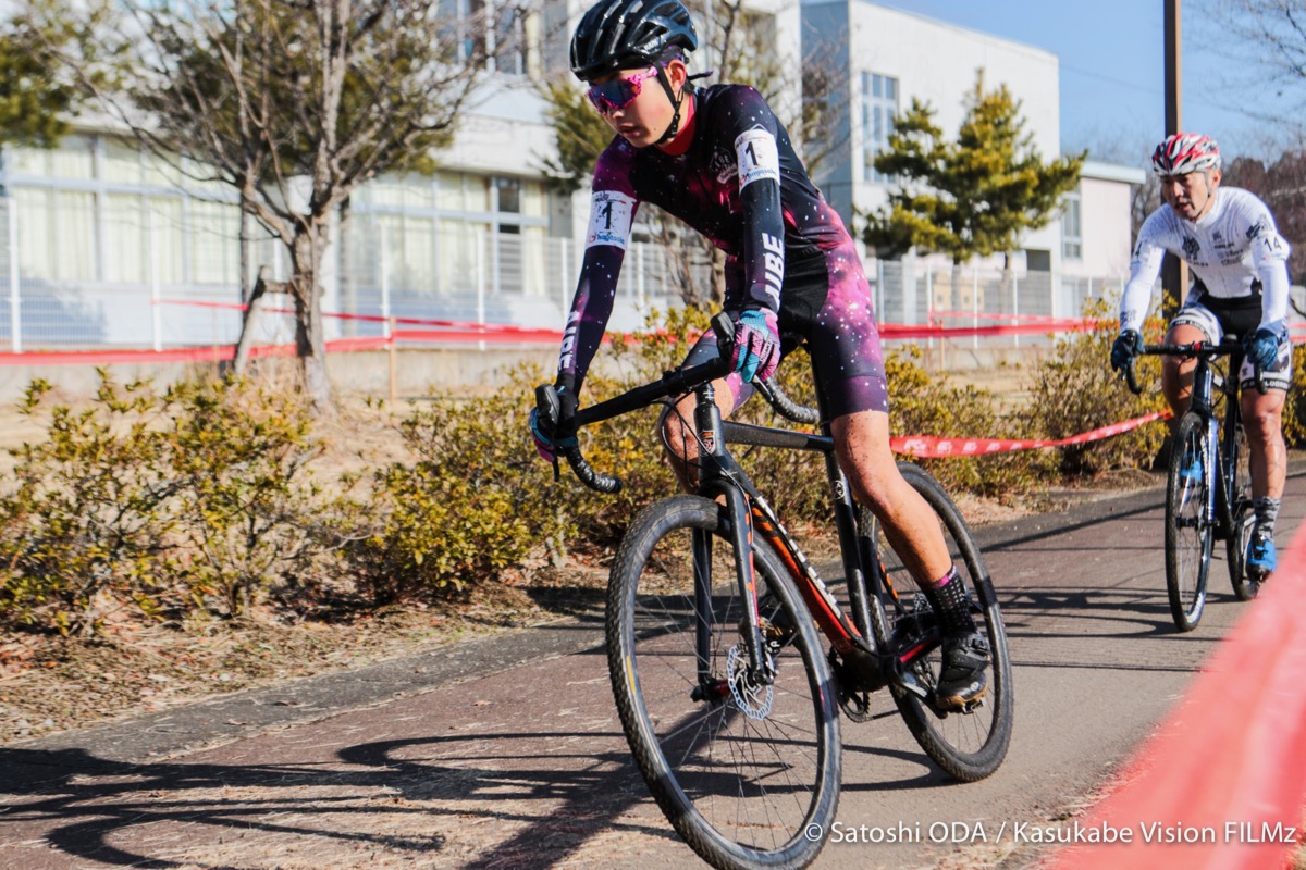 UCI Men Junior優勝の菊地壮太郎(AIBE)