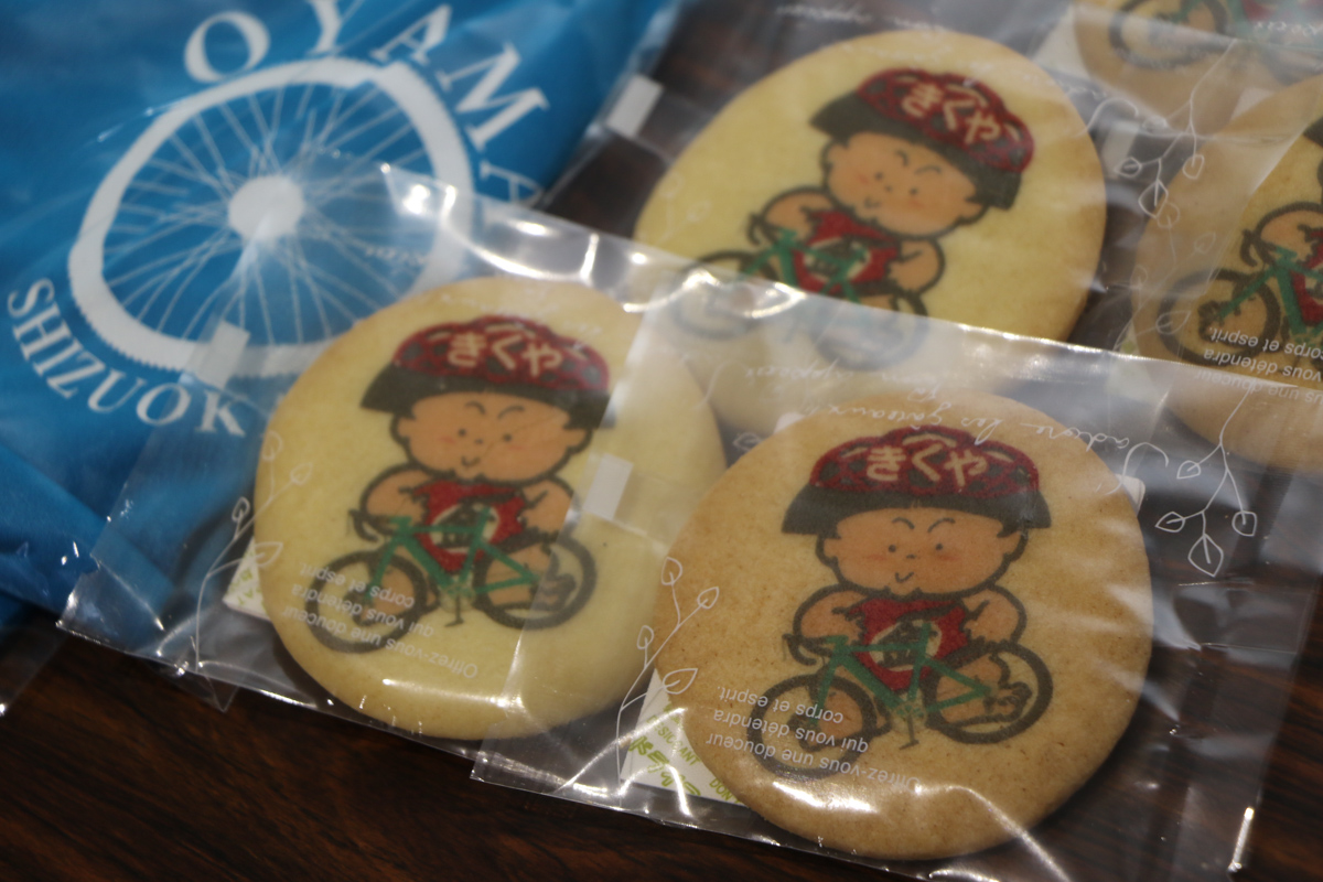 金太郎が自転車に乗った記念クッキー