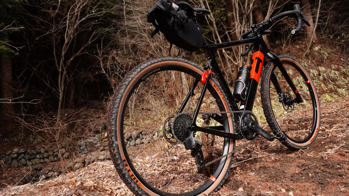 650BホイールをセットしたEXPLORO。ホイール&タイヤサイズで遊べるのもEXPLOROの特徴の一つだ。