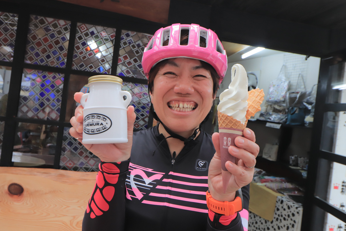 ヨーグルトとソフトクリームいただきます!