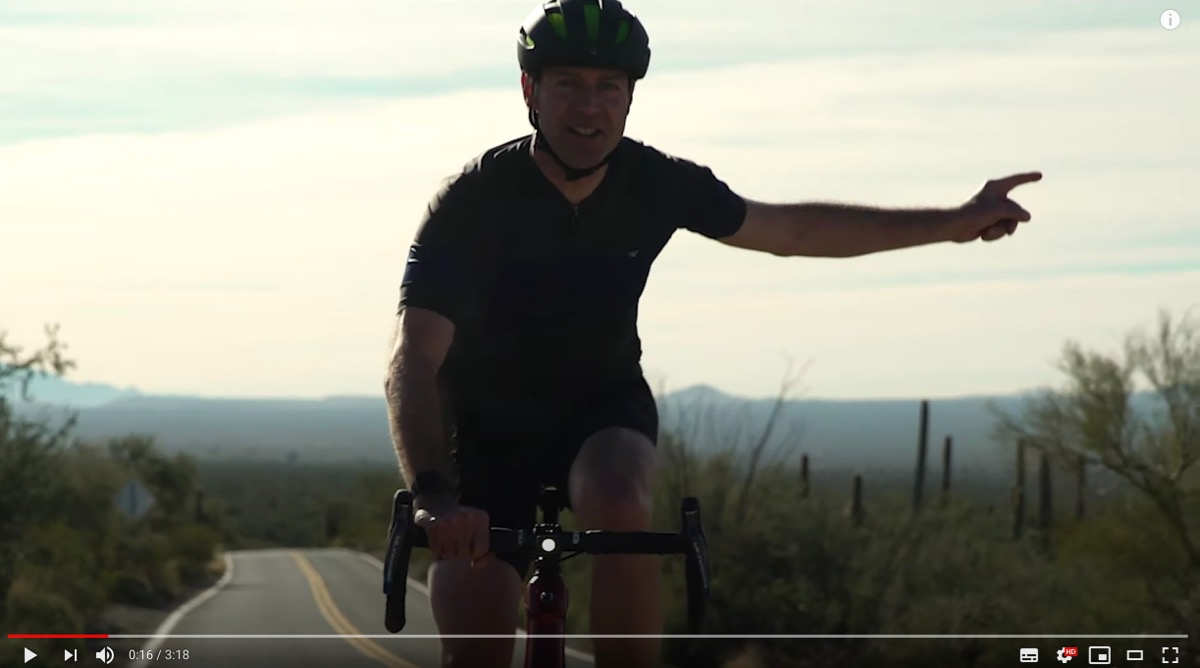 「やぁ凄いサボテンだ!」とDomane+ LTでライドを楽しむフォイクト