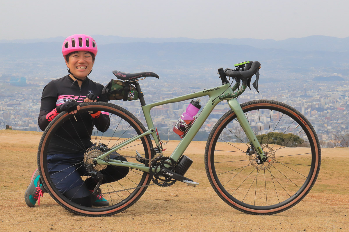 キャノンデールTopstone Carbon 渕上記理子さん(シルベストサイクル)