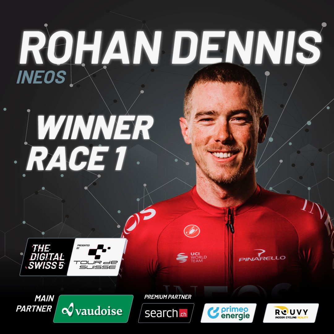 第1レースで勝利したローハン・デニス(オーストラリア、チームイネオス)