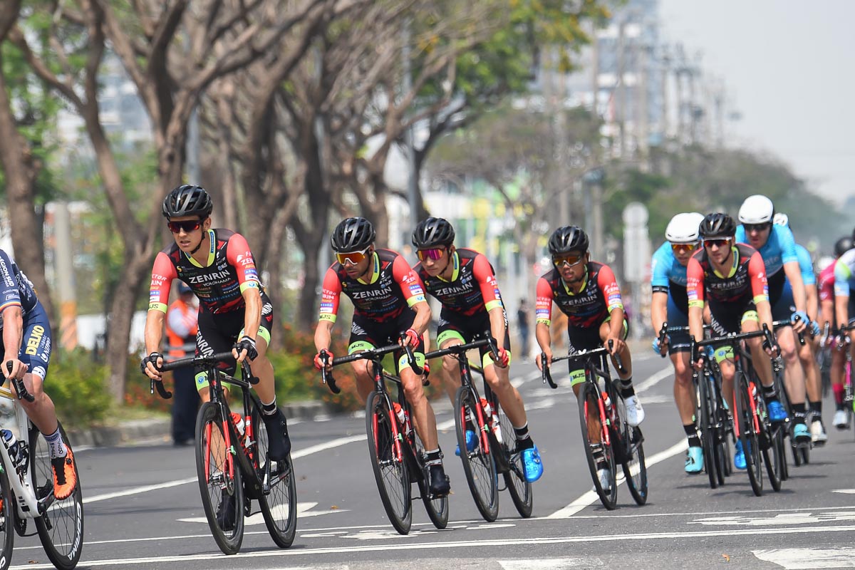 3月初めに開催されたツール・ド・台湾に出場したチーム右京