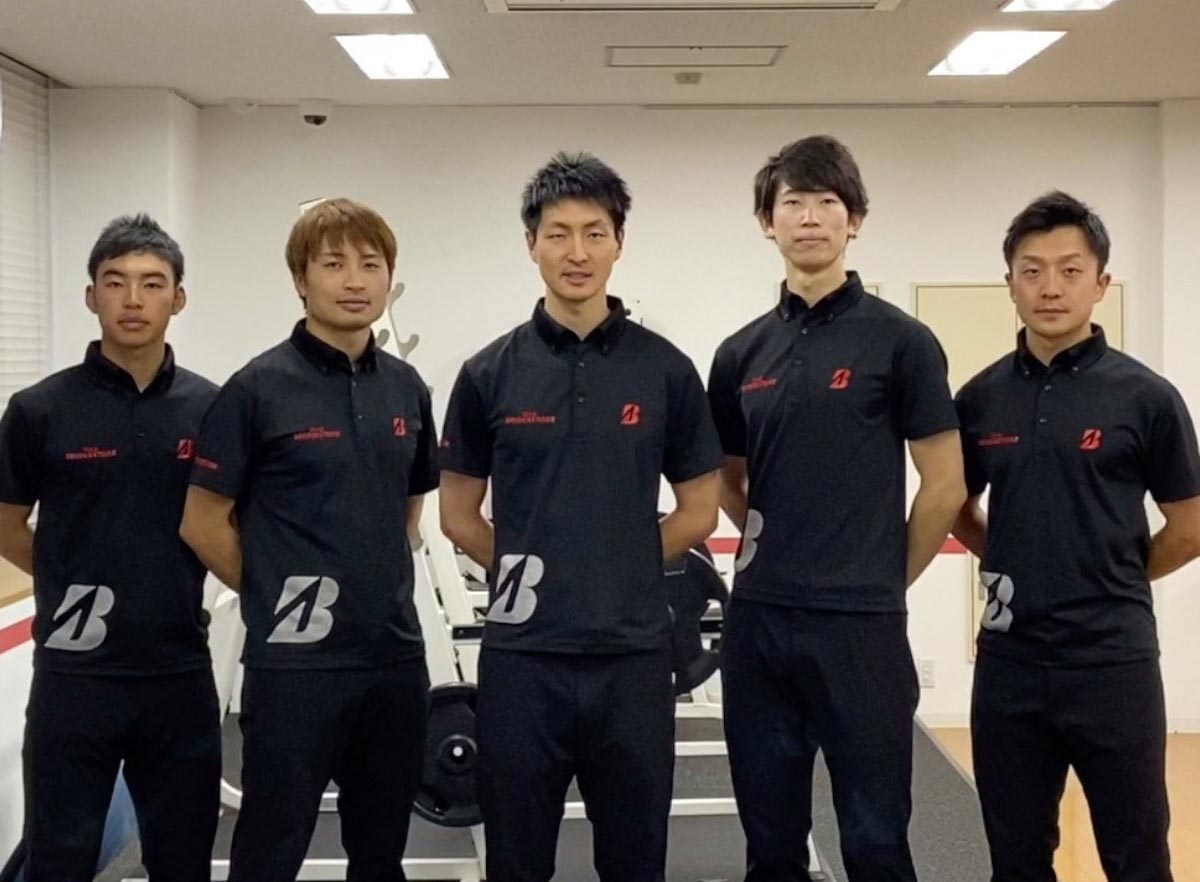 トラック世界選手権に出場したメンバー(中央が近谷涼 チームブログより)