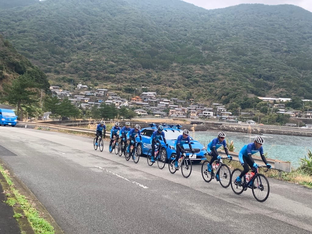 シーズン前最初の鹿児島でのチーム合宿