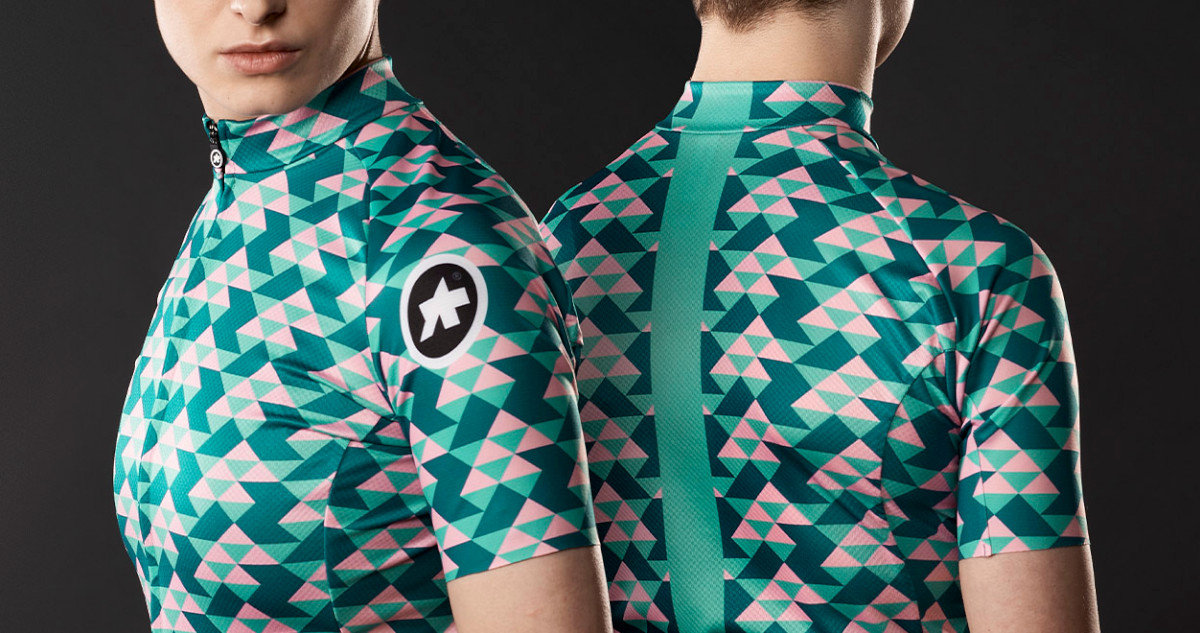 アソス WOMAN'S DIAMOND CRAZY SS JERSY(Brilliant Green)