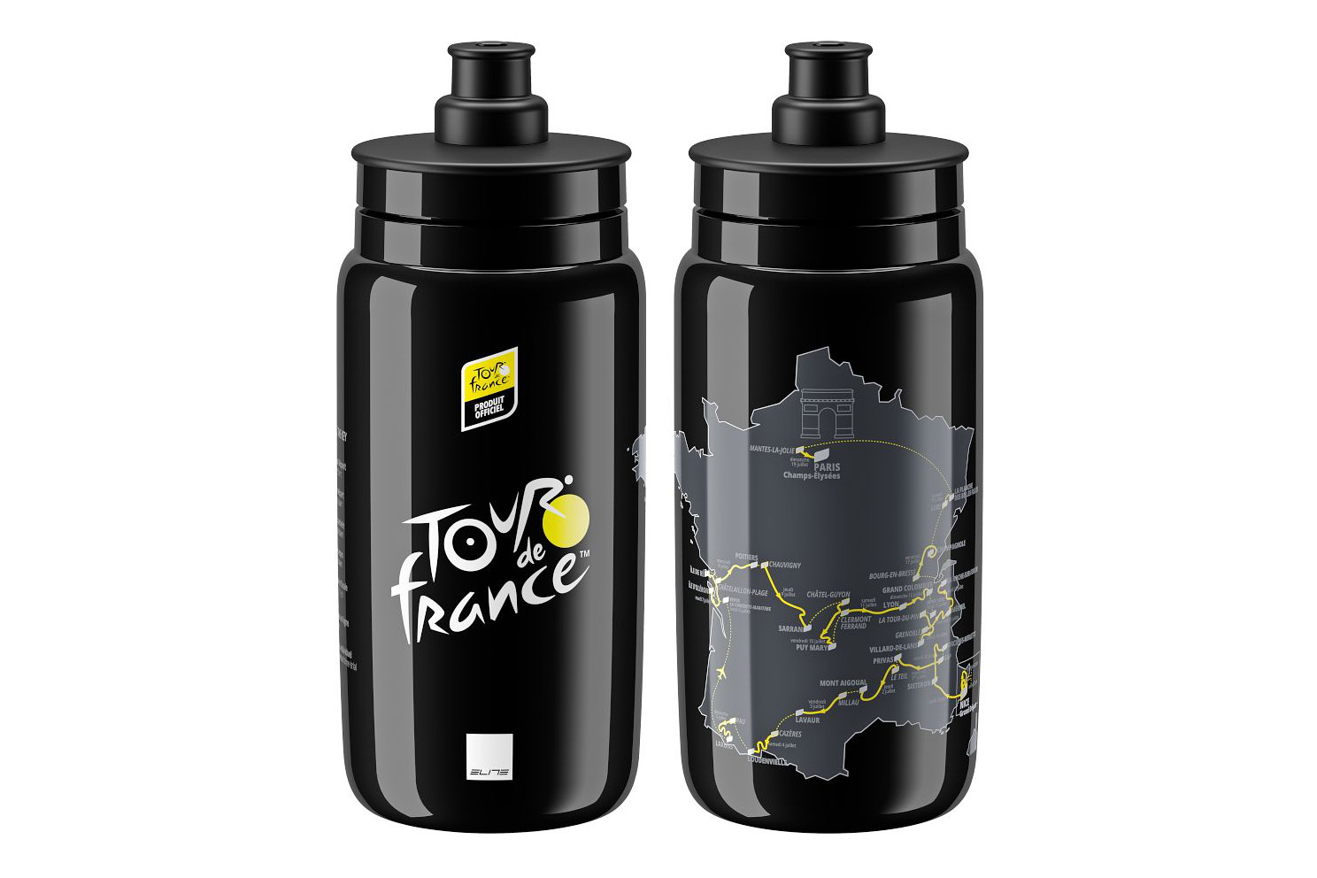 エリート FLY Tour de France 2020 550ml（MAP BLACK）