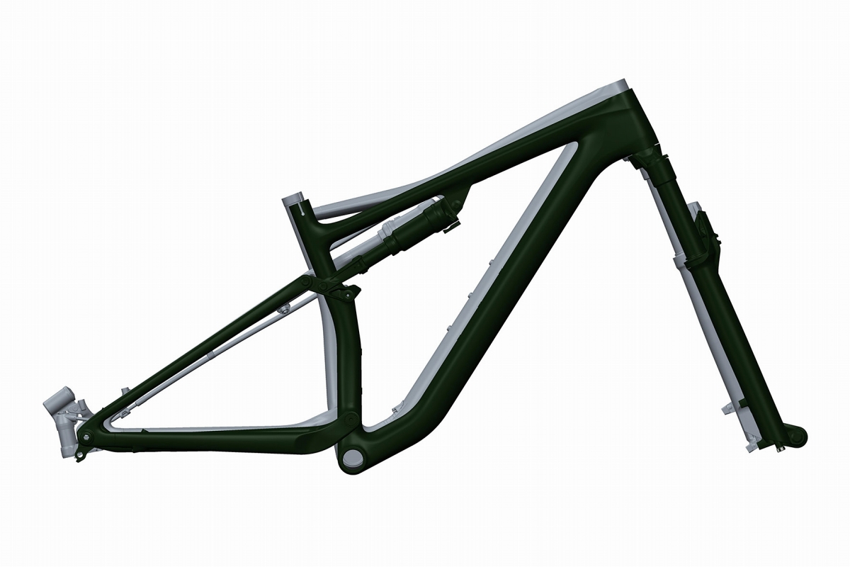 新型(緑)と旧型(グレー)のジオメトリー比較