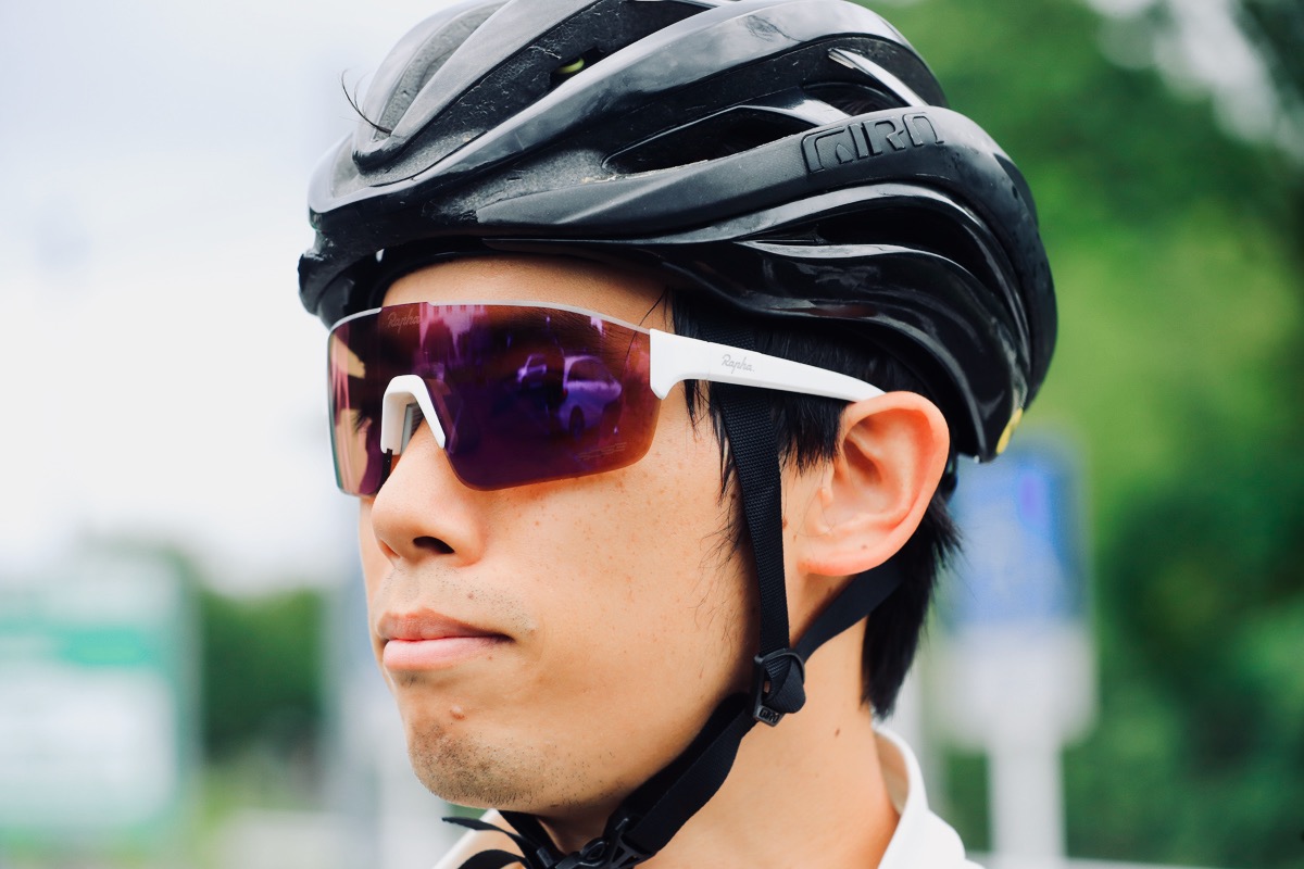 PRO TEAMシリーズの中ではFRAMELESS GLASSESが好み。軽さと日本人向きのフィットが心地良かった