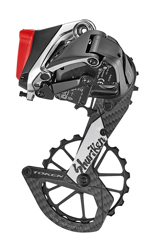 sram　red　etapリアディレイラーCDJフルセラミックビッグプリー付き