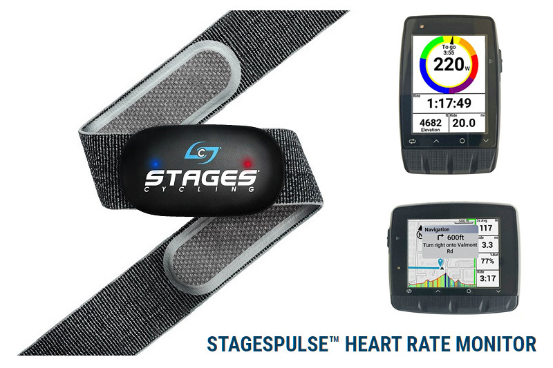 StagesDashを購入で、新製品のStagesPulseハートレートモニターをプレゼント