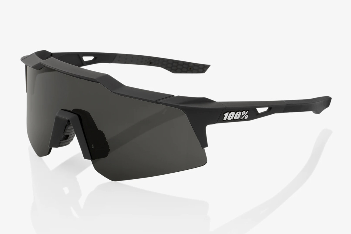 100% SPEEDCRAFT XS(Soft Tact Black/スモークレンズ)