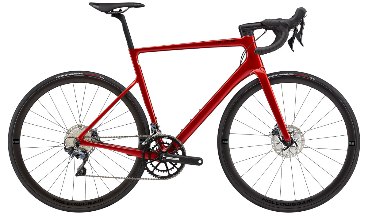 キャノンデール SuperSix EVO Hi-MOD Disc Ultegra(Candy Red)