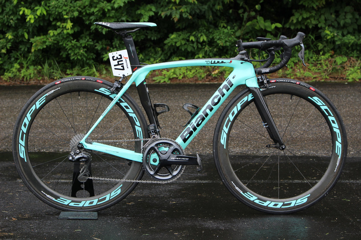 藤田涼平（さいたまディレーブ）のビアンキ Oltre XR3