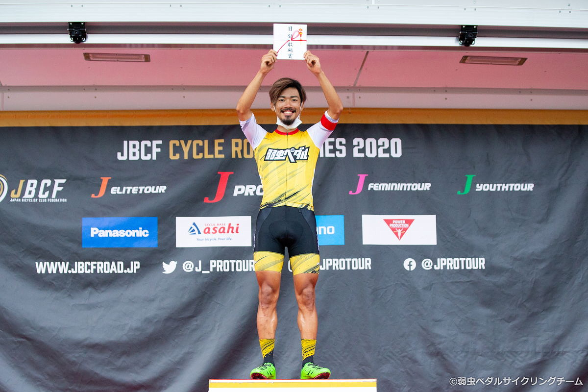 Day-1で敢闘賞を獲得した前田公平（弱虫ペダル サイクリングチーム