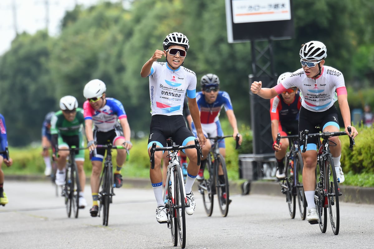 E2優勝　山之内壮真（Yamanakako Cycling Club）