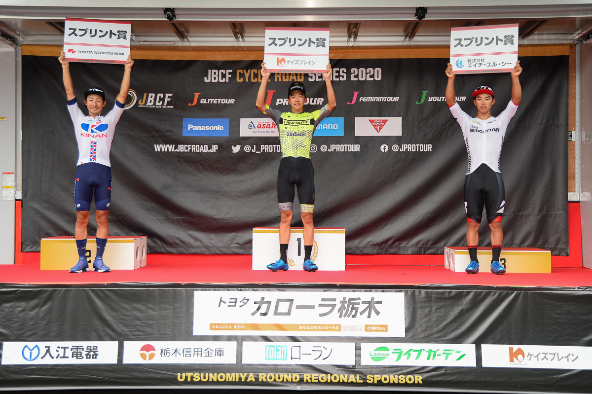 中間スプリント賞 表彰式