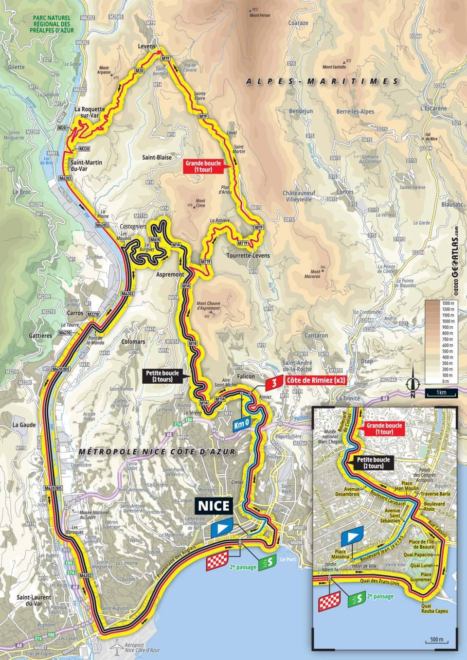 8月29日（土）第1ステージ　ニース〜ニース　156km