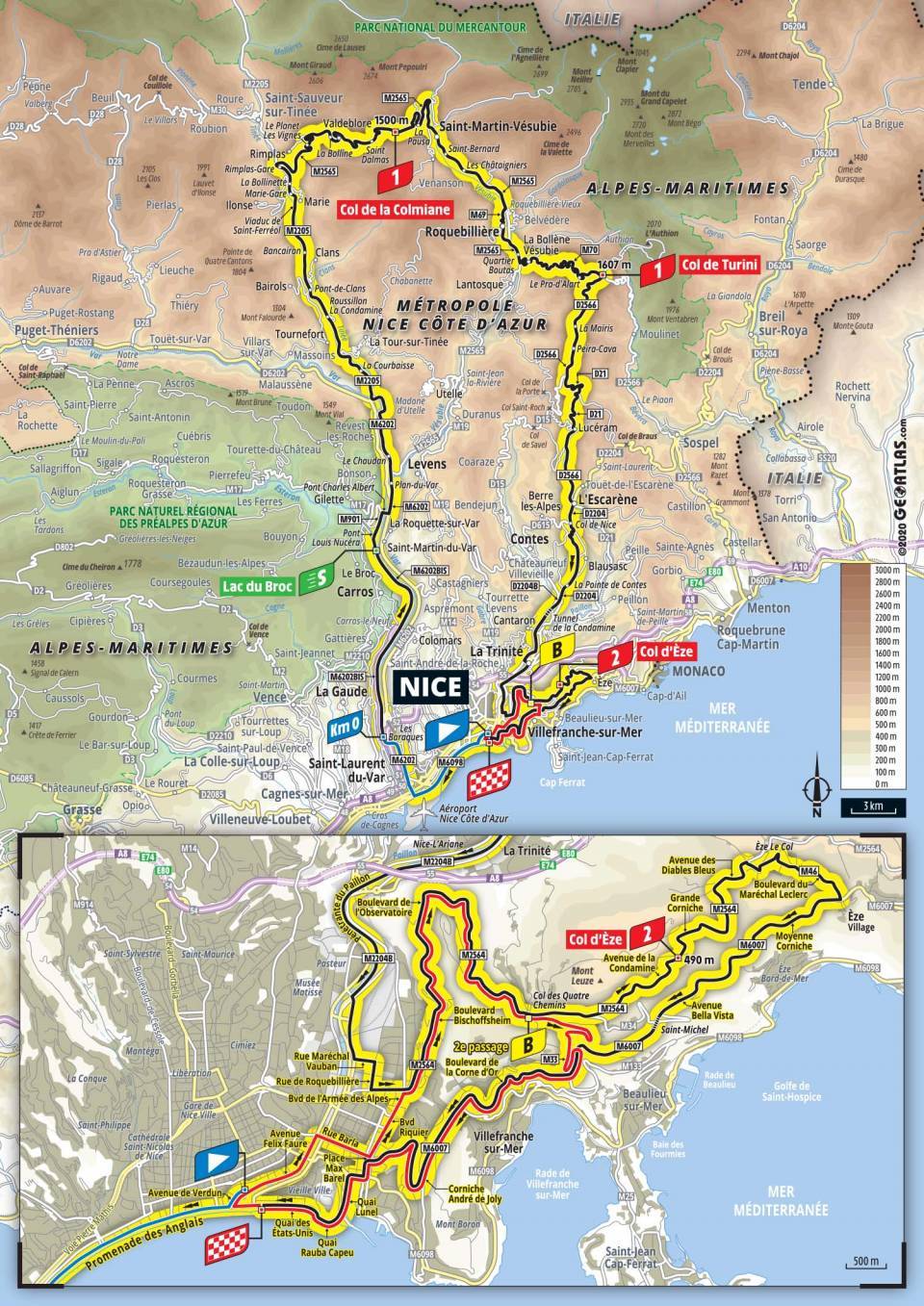 8月30日(日)第2ステージ ニース〜ニース 186km