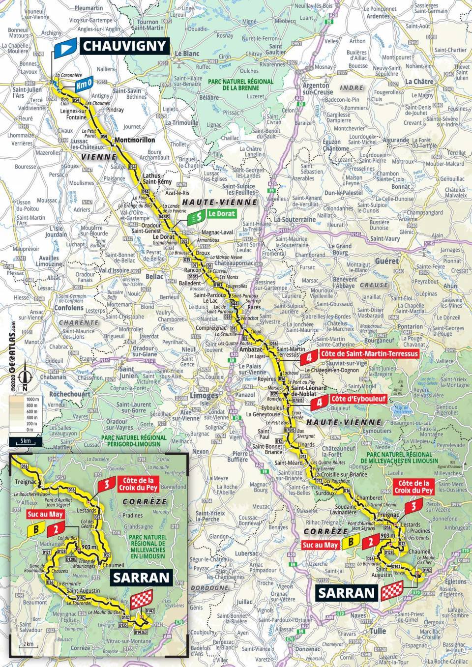 9月10日（木）第12ステージ　ショヴィニー〜サラン　218km