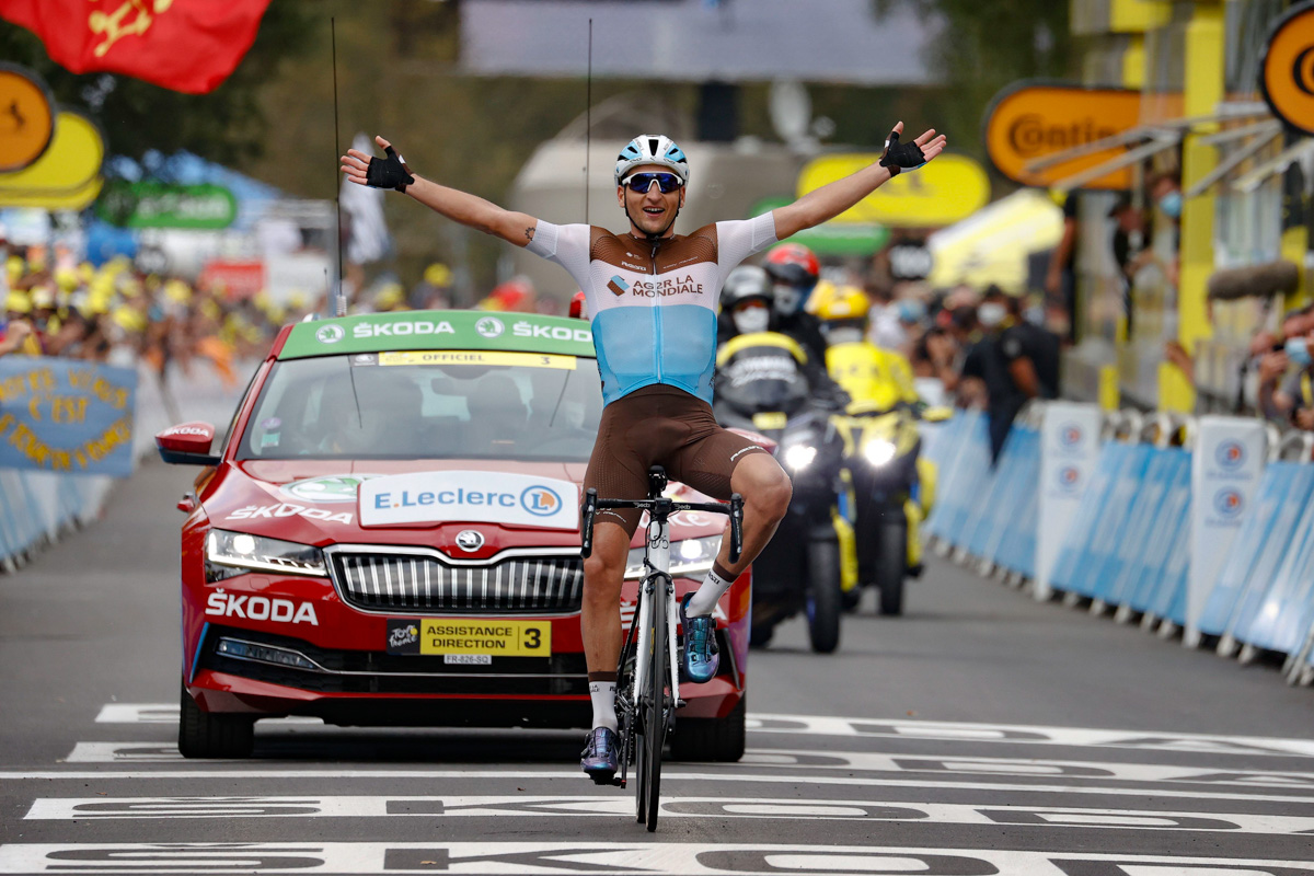 独走勝利を飾ったナンズ・ピーターズ(フランス、アージェードゥーゼール)