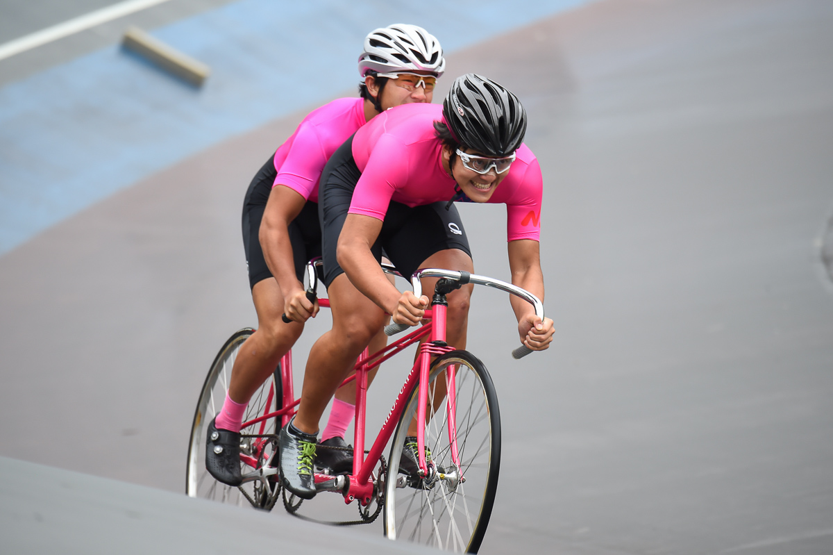 男子タンデム1kmタイムトライアル 3位 日本大学(三浦・林)