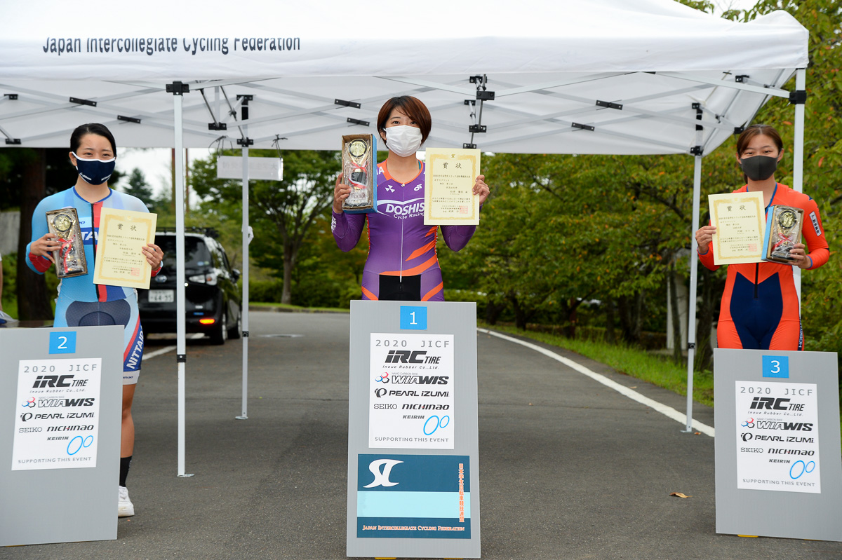 女子スプリント 表彰式