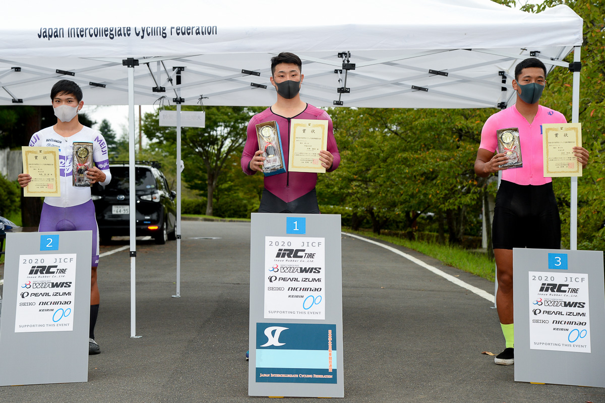 男子スプリント　表彰式