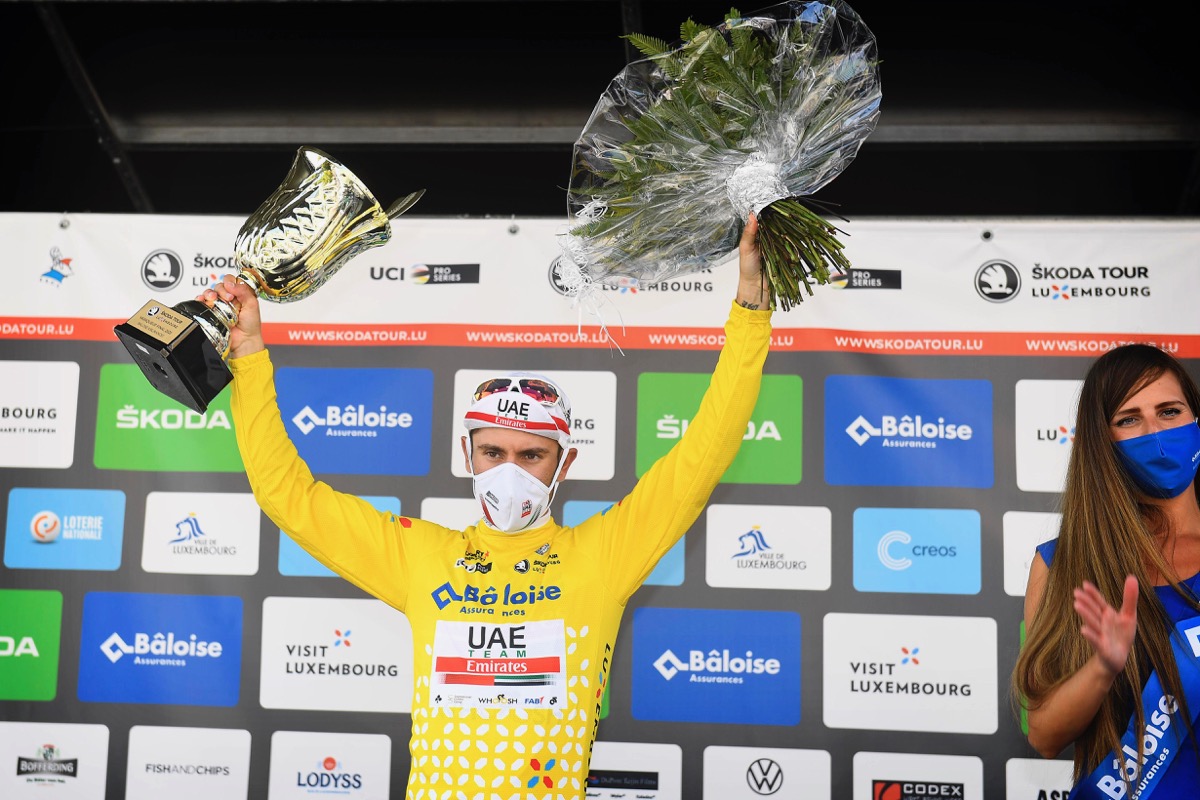 総合優勝を飾ったディエゴ・ウリッシ(イタリア、UAEチームエミレーツ)