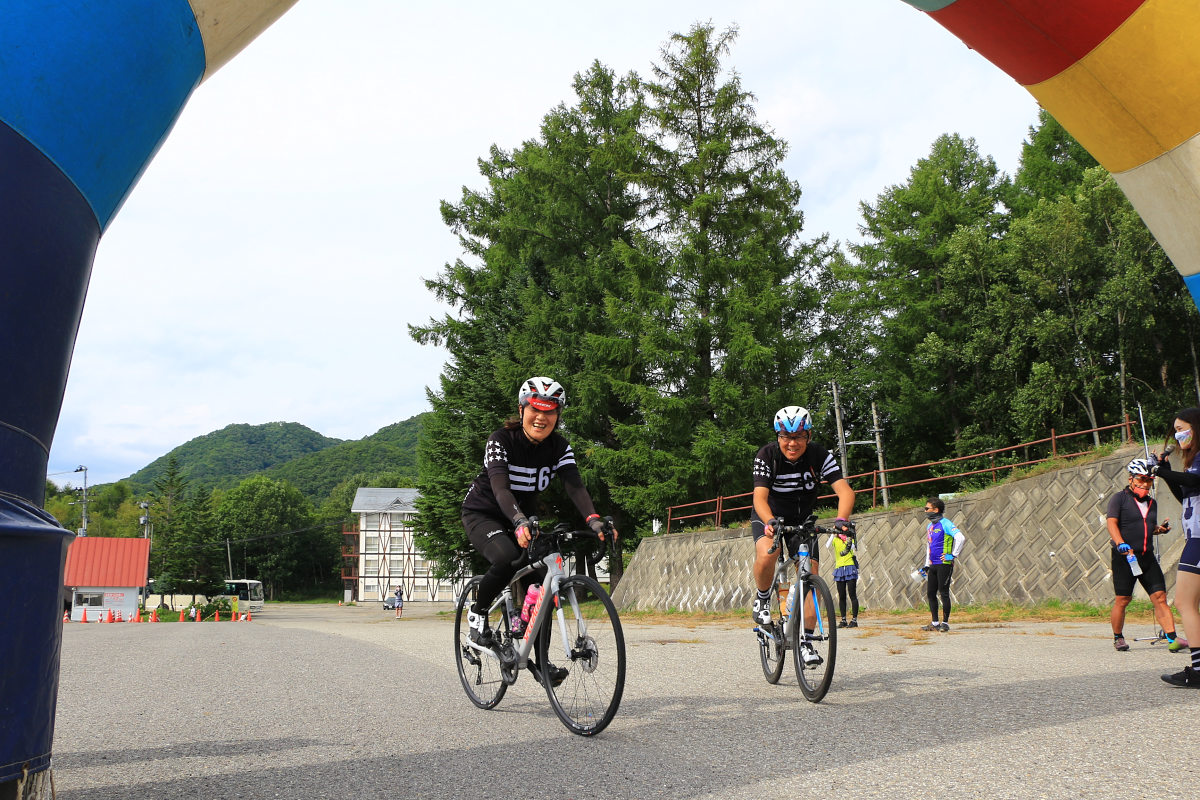 夫婦で60kmコースを完走!!
