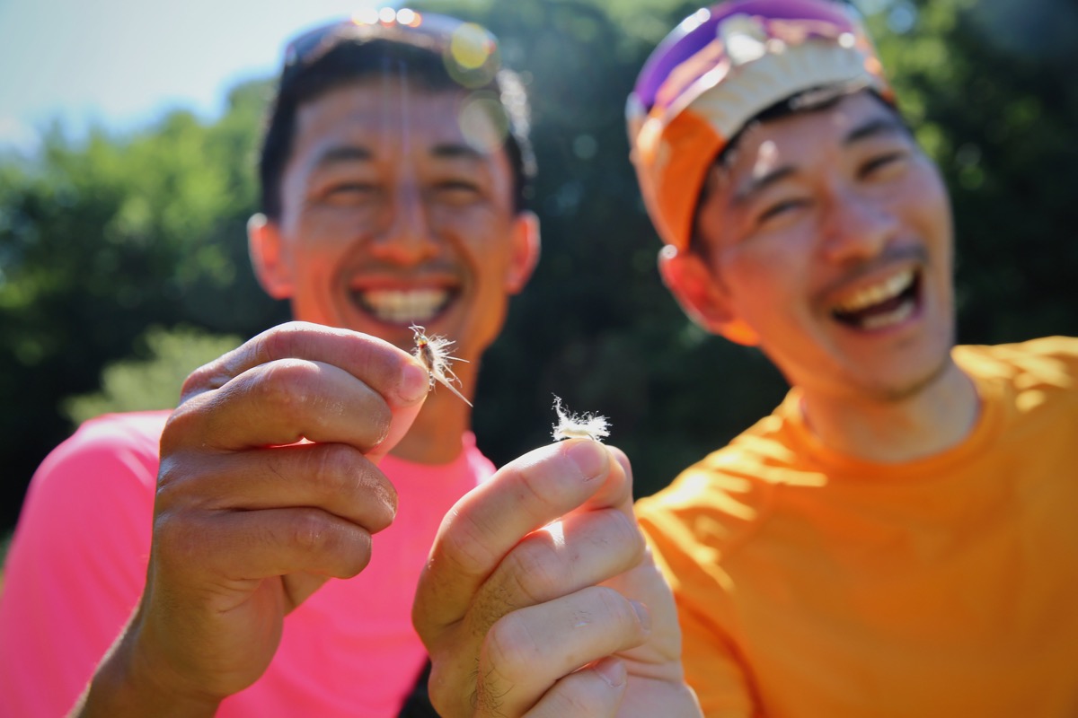 ビギナーズラック？を射止めた2人