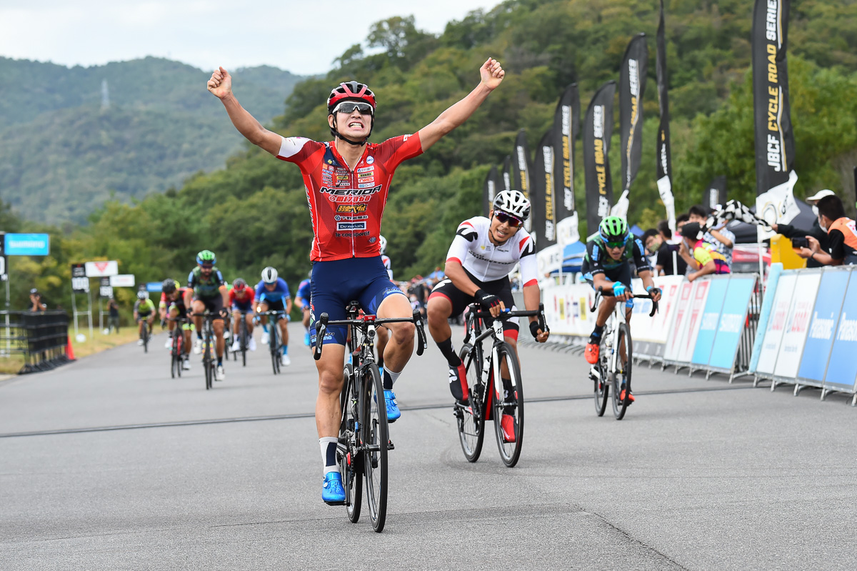 広島森林公園ロードレース Day-2 西村大輝（宇都宮ブリッツェン）がJプロツアー初優勝