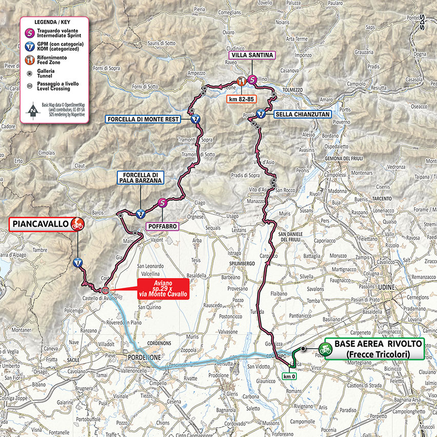 10月18日（日）第15ステージ　バーゼアエレアリヴォルト〜ピアンカヴァッロ　185km（山頂）☆☆☆☆