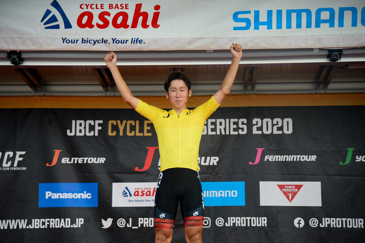 Jエリートツアー総合優勝 東優仁(VC福岡エリート)