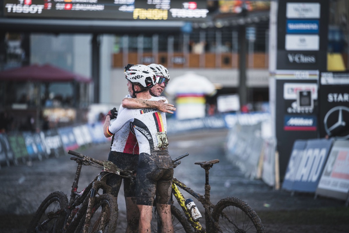 XCO男子ジュニア　優勝したレナートヤン・クライヤー（ドイツ）