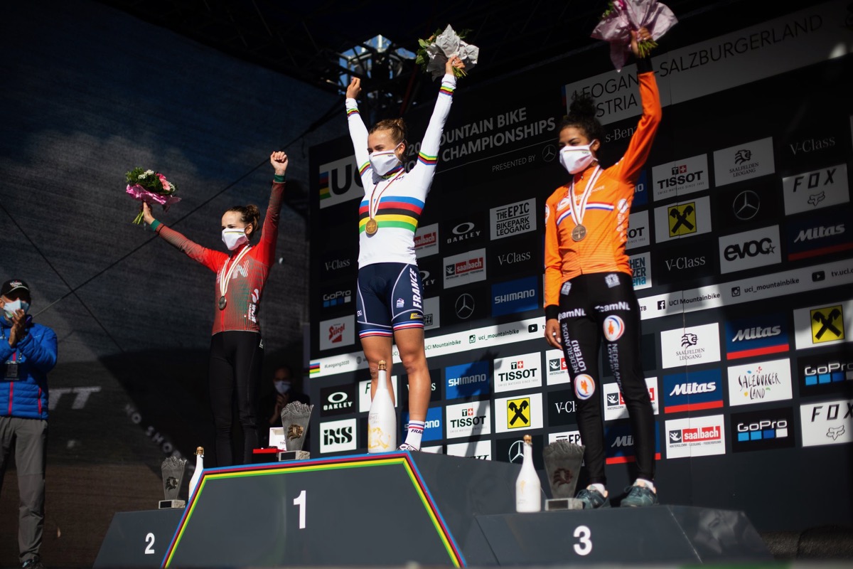 女子U23 アルカンシエルを獲得したロアナ・ルコント(フランス)ら