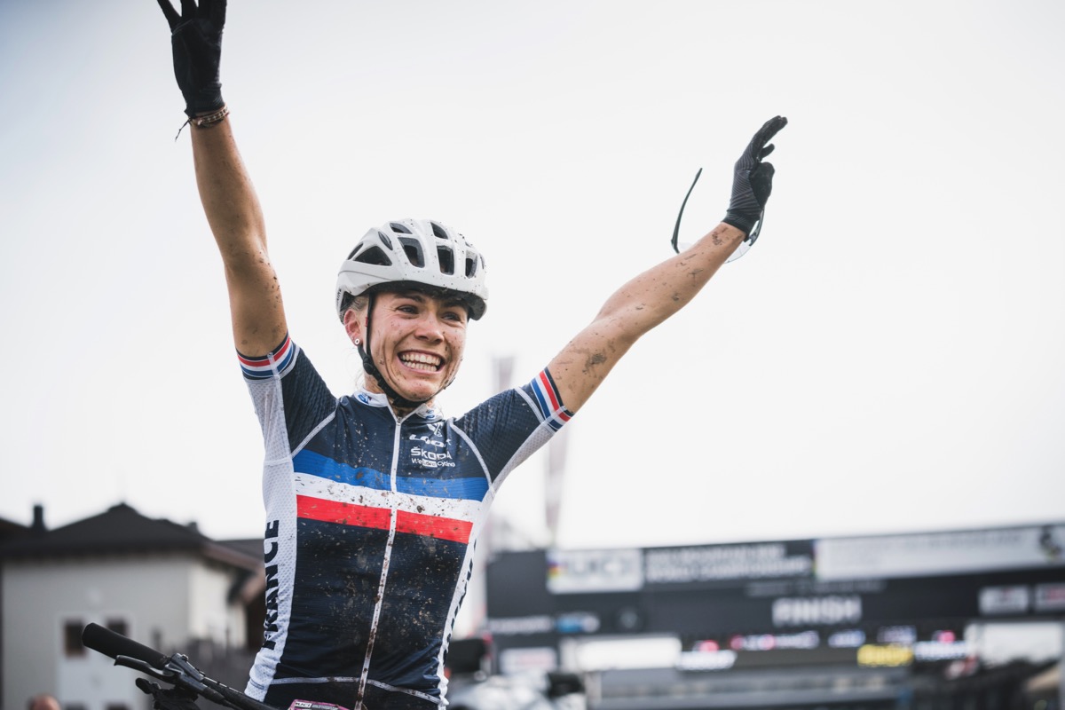 女子U23 初優勝を遂げたロアナ・ルコント(フランス)