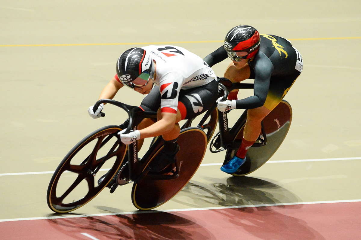 女子スプリント決勝　太田りゆ（チームブリヂストンサイクリング）が2本連取して初優勝