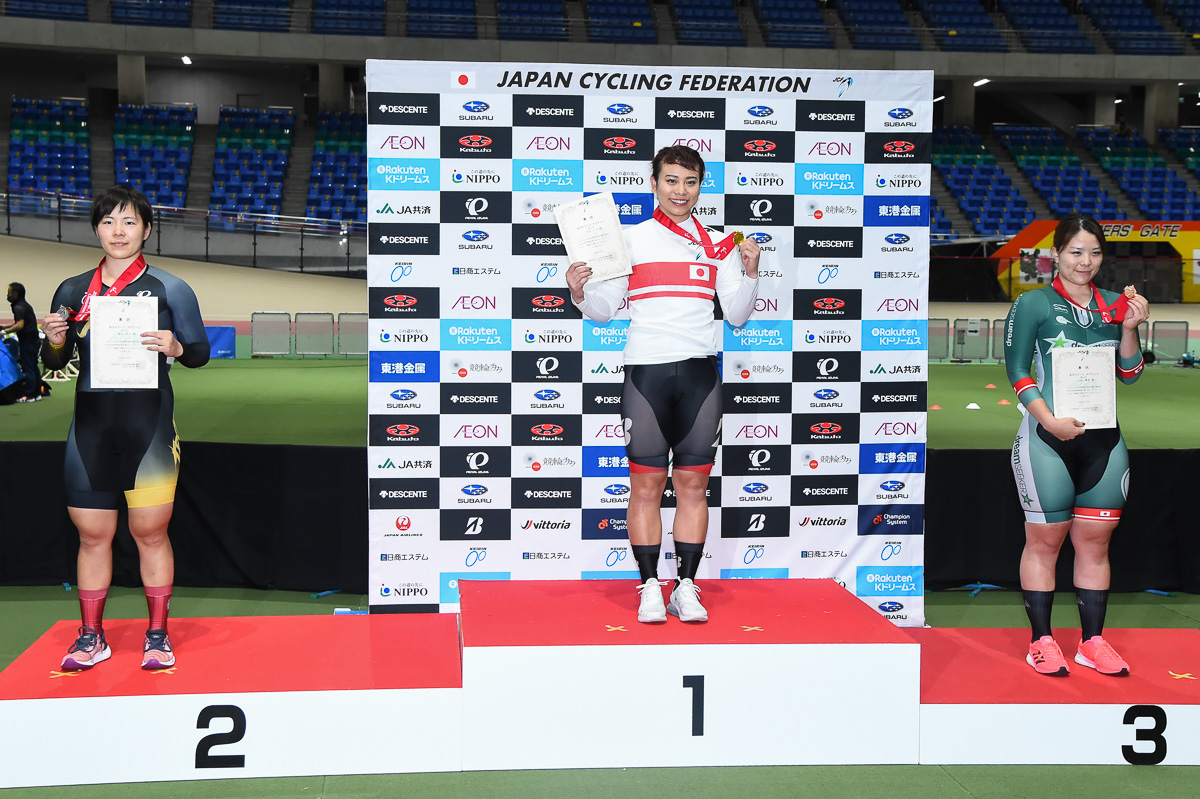 女子スプリント 表彰式