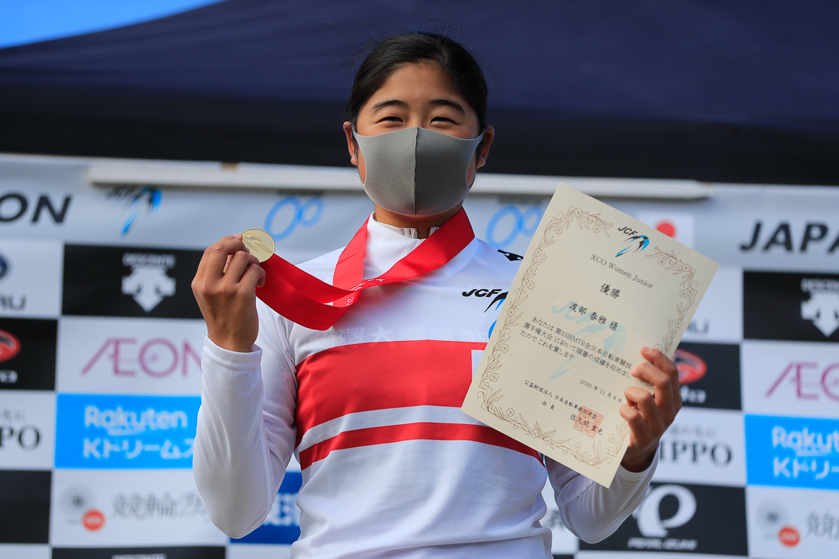  Women Junior優勝は渡部春雅（駒澤大学高等学校）