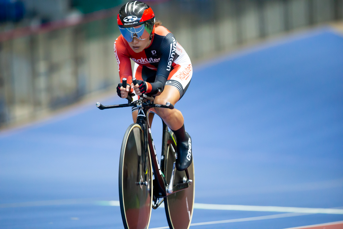 パラサイクリング3km個人パーシュートWC2-3優勝 杉浦佳子（楽天ソシオビジネス）